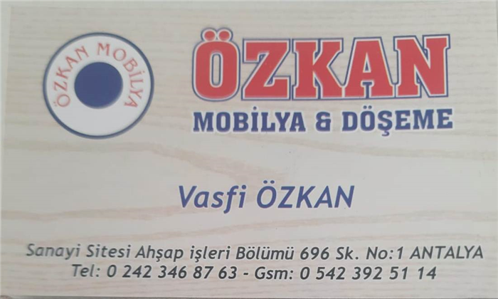 Özkan Mobilya Döşeme